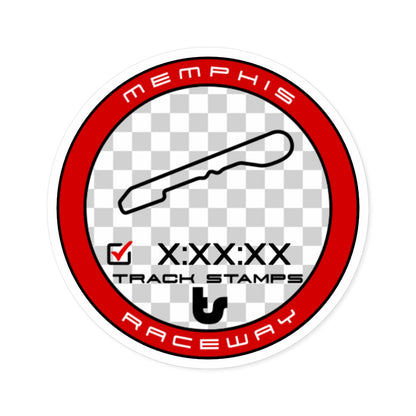 Memphis International Speedway, Personalized Time 1.8M Decal