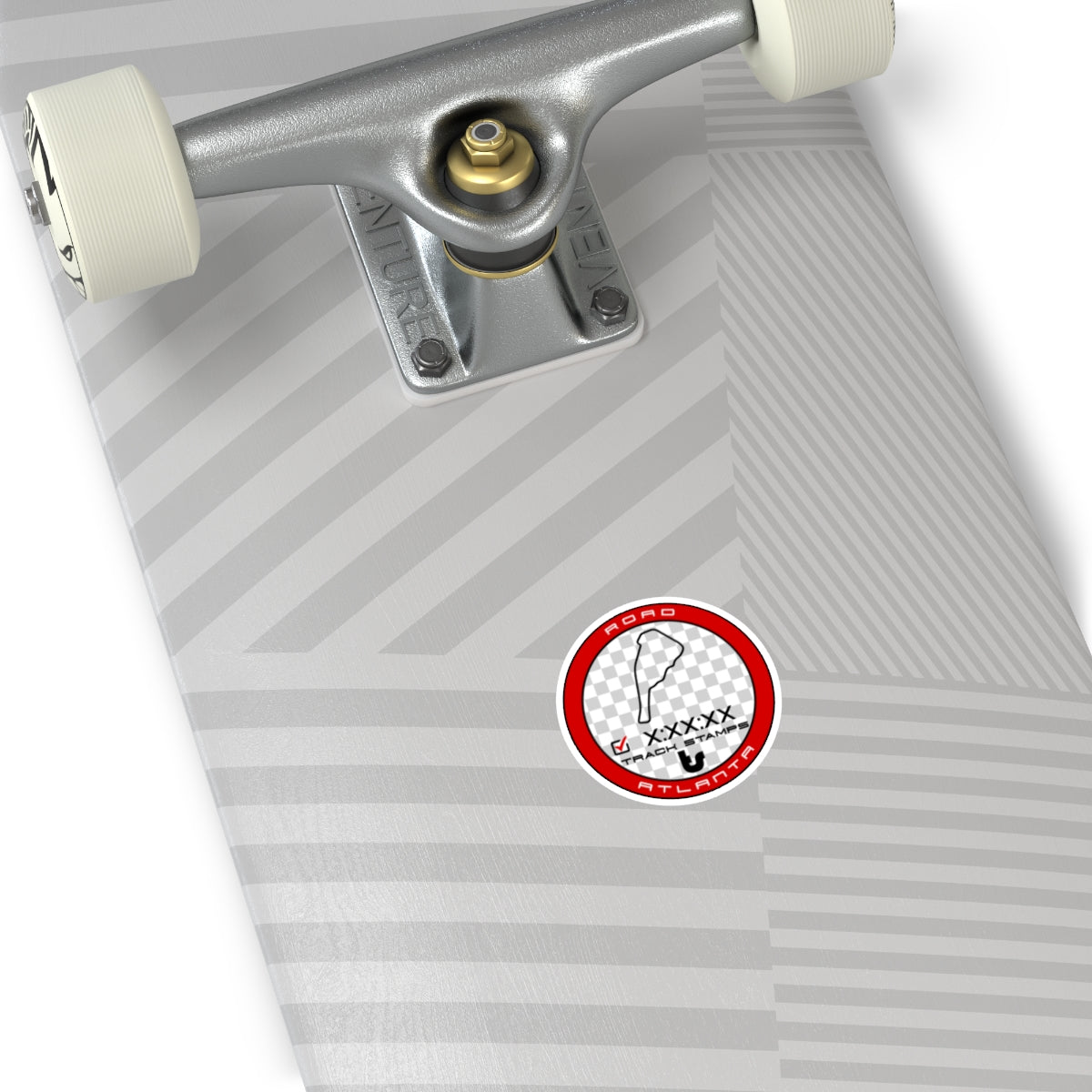 Road Atlanta, Personalized Time 2.54M Decal