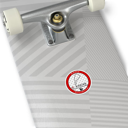 Road Atlanta, Personalized Time 2.54M Decal