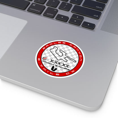 Eagles Canyon, Personalized Time 2.7M CW Decal
