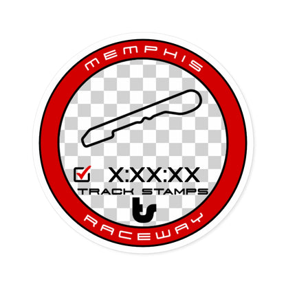 Memphis International Speedway, Personalized Time 1.8M Decal