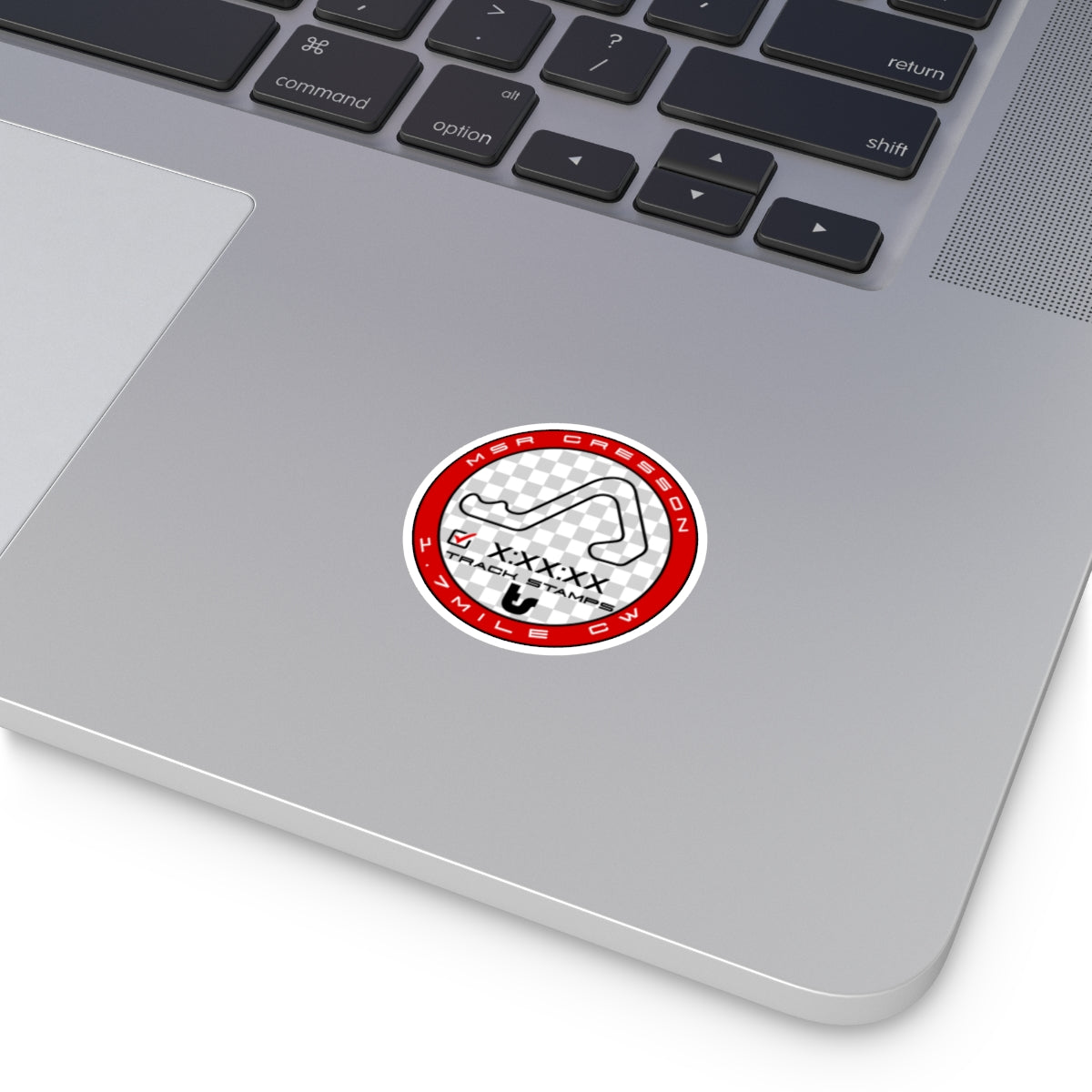 Motor Sports Ranch Cresson (MSR CRESSON), Personalized Time 1.7M CW Decal