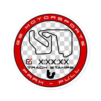 G2 Motorsports Park, Personalized Time 3.1M Full Decal