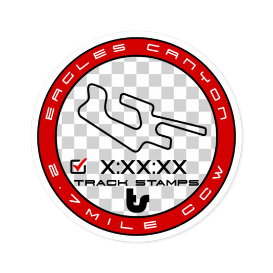 Eagles Canyon, Personalized Time 2.7M CCW Decal