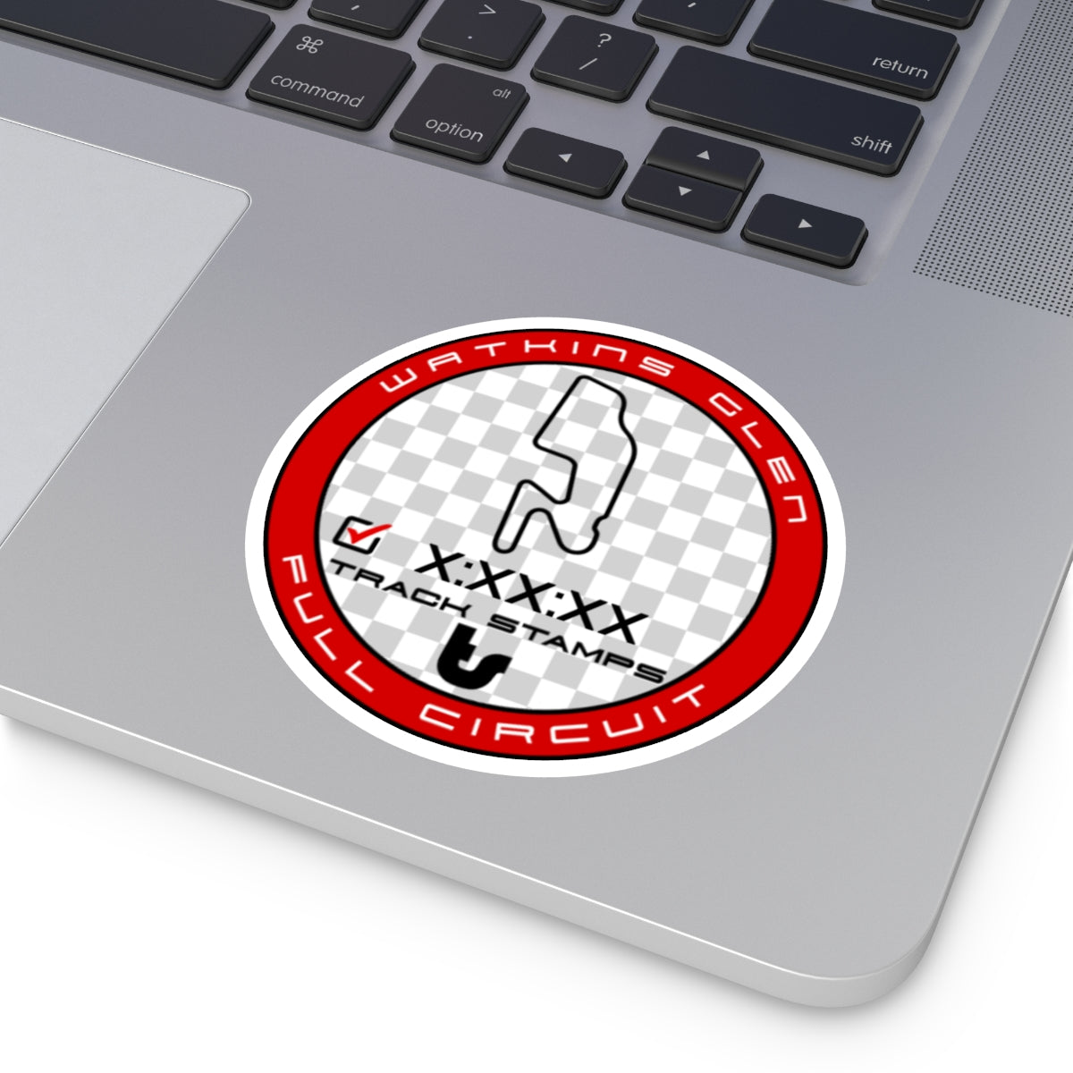 Watkins Glen International, Personalized Time 3.45M Full Decal