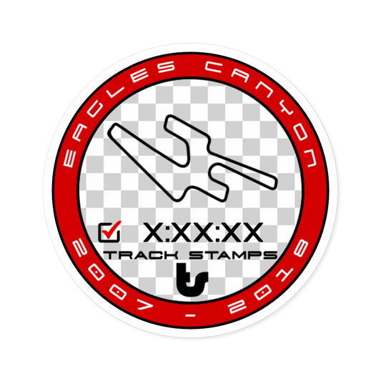 Eagles Canyon, Personalized Time 2007 - 2018 Layout Decal