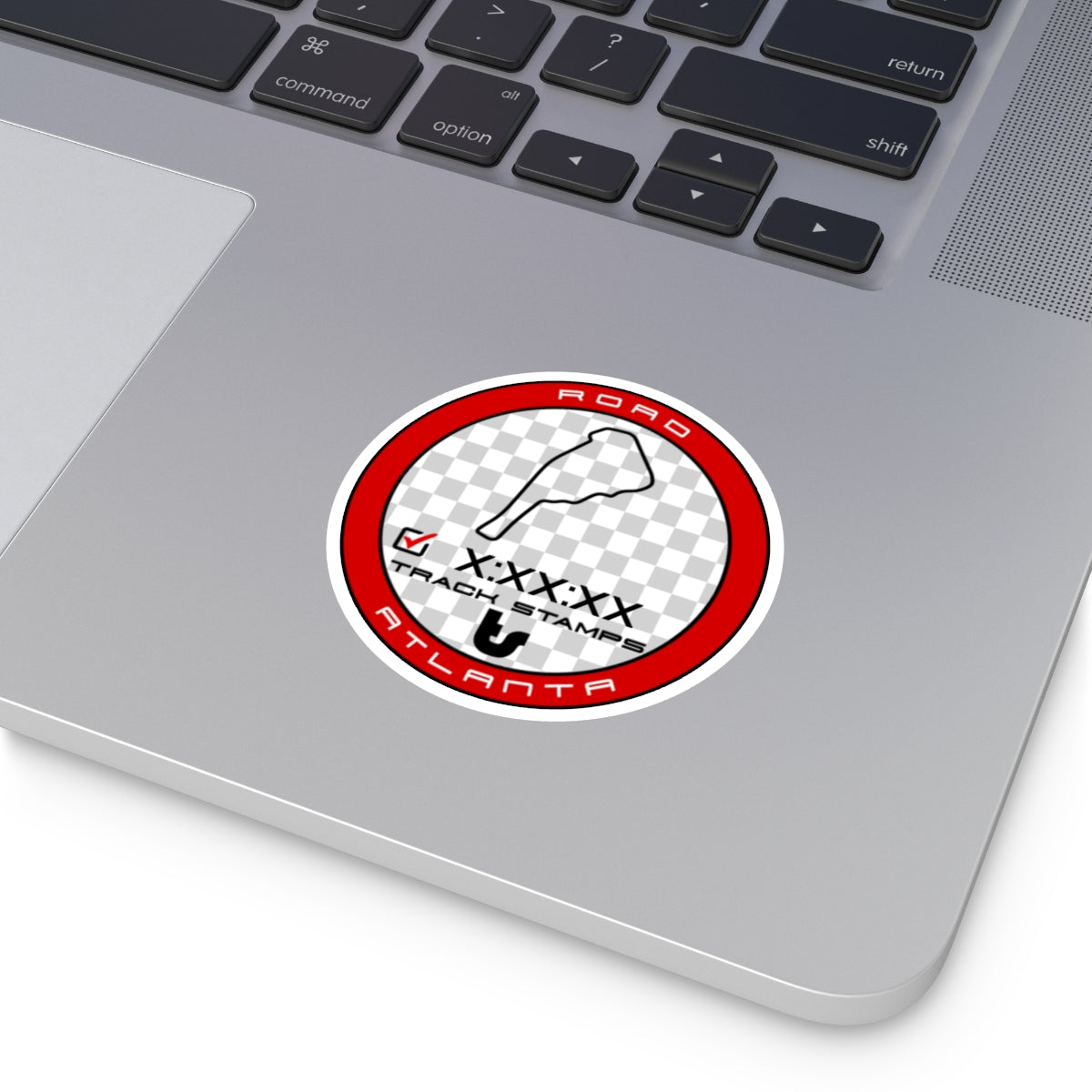 Road Atlanta, Personalized Time 2.54M Decal