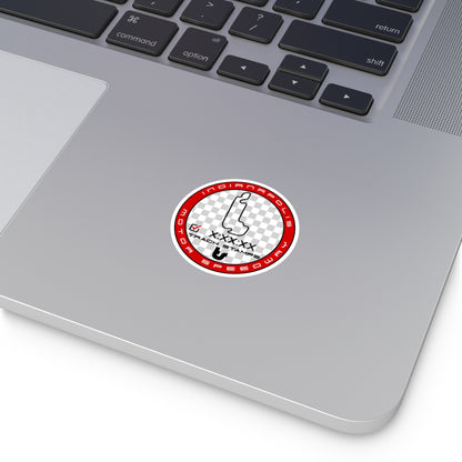 Indianapolis Motor Speedway, Personalized Time 2.43M Decal