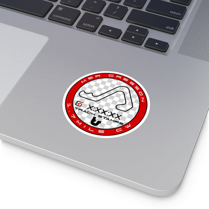 Motor Sports Ranch Cresson (MSR CRESSON), Personalized Time 1.7M CW Decal