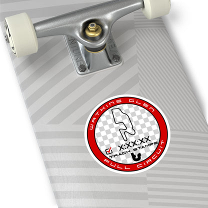 Watkins Glen International, Personalized Time 3.45M Full Decal