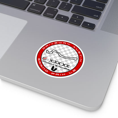 Driveway Austin Motorsports, Personalized Time Grand Prix L3 Course Decal