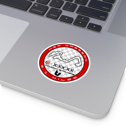 Motor Sport Ranch Cresson (MSR Cresson), Personalized Time 3.1M Decal