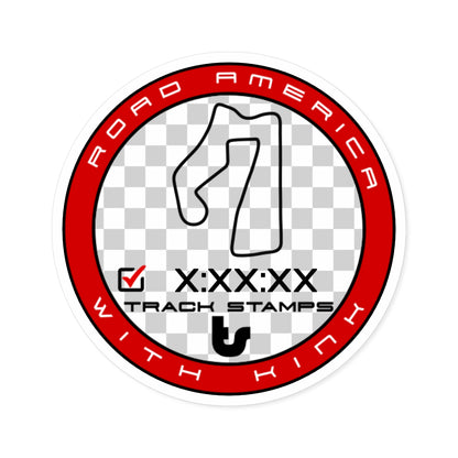 Road America, Personalized Time 4.05M W/ Kink Decal