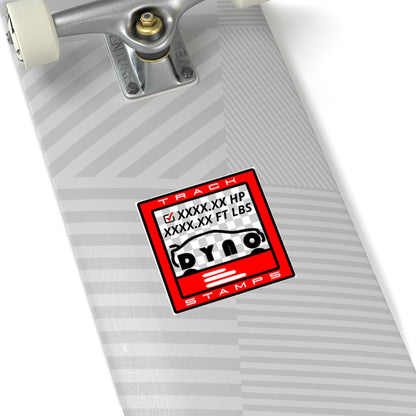 Dyno Session, Personalized Dyno Reading Decal